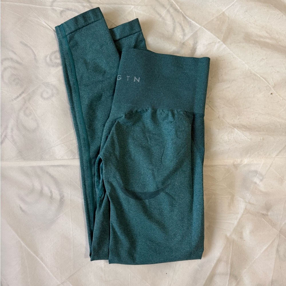 NVGTN Teal High-Waisted Leggings